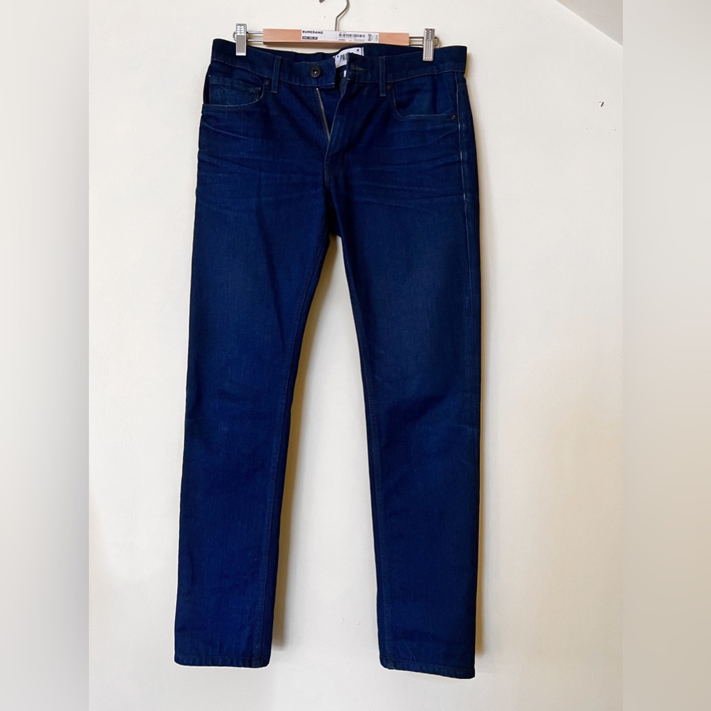 Paige men’s dark washed straight leg jeans size 30